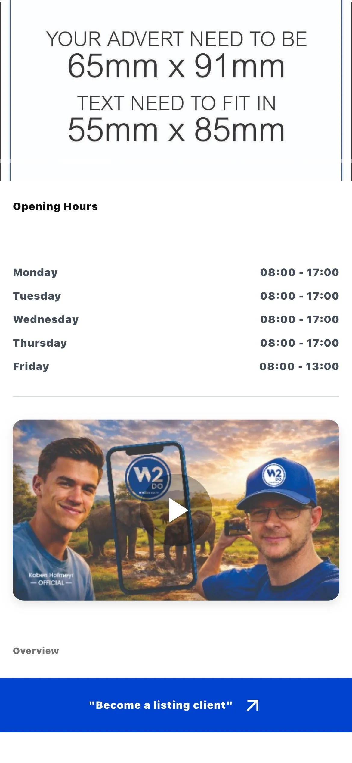 Wha2do App - Map View