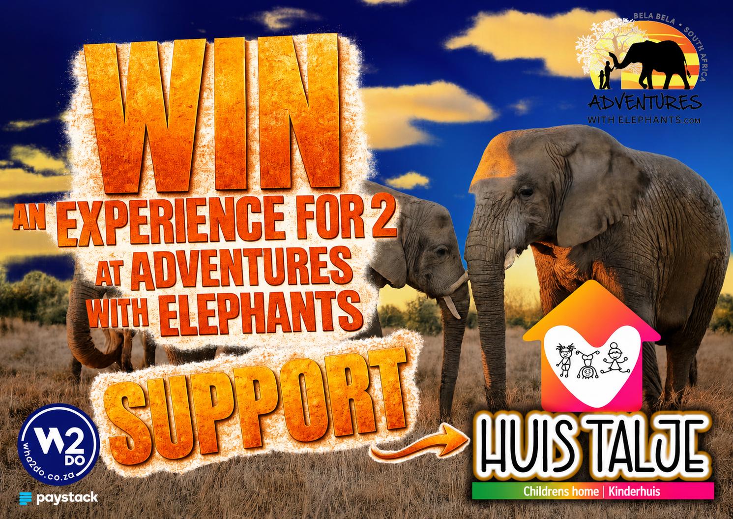 SUPPORT HUIS TALJÉ BELA-BELA & STAND A CHANCE TO WIN!