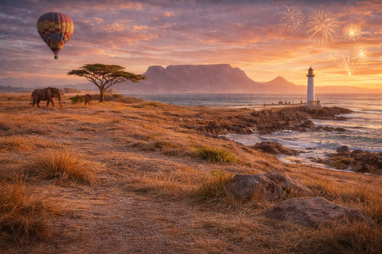 South Africa - Experience it all: Wildlife, Coast, Mountains & Adventure